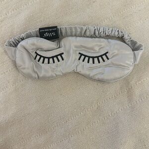 Slip silk sleep mask light gray